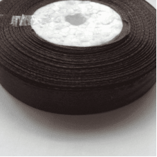 Лента атласная 1,2 см (коричневый)